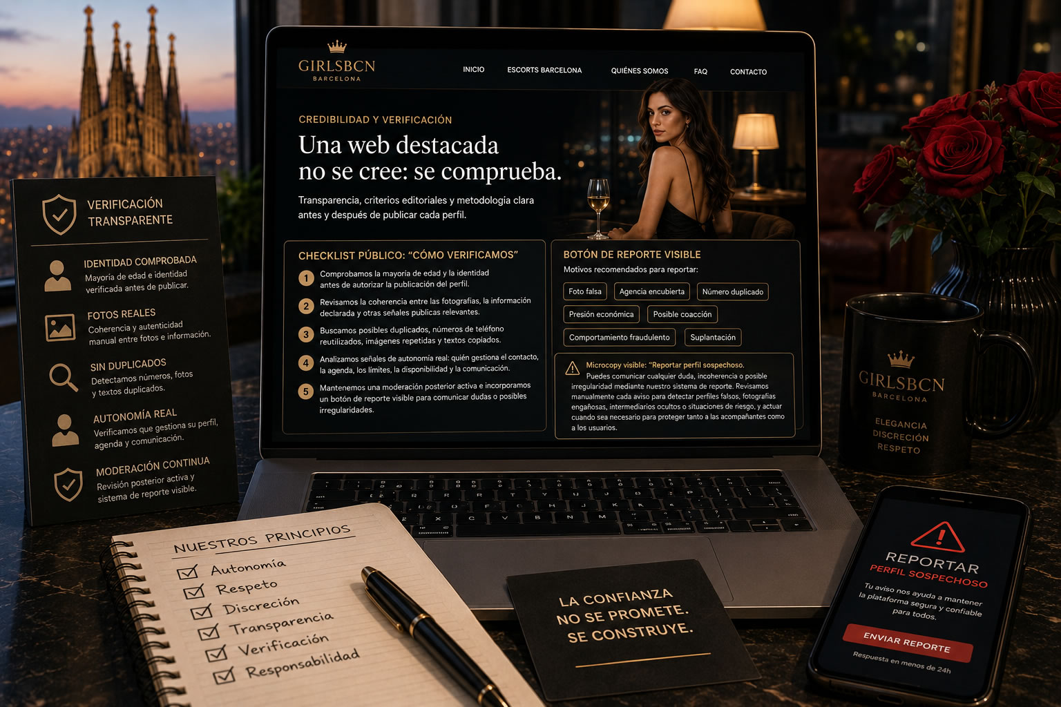 Processo di verifica e revisione di profili per adulti